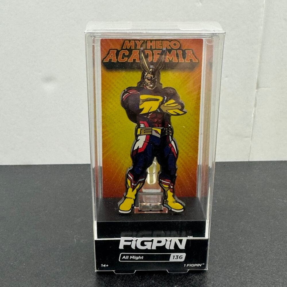 FigPin All Might #136 My Hero Academia Collectible Enamel Pin